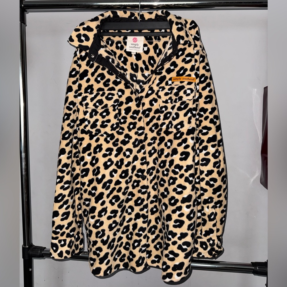 Leopard soft jacket 🐆